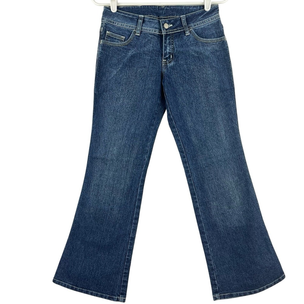 CDN JEANS Canadian Club Women's Blue Denim Jeans Sz 29 Boot Cut Stretch Mid Rise